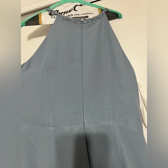 Allison Dusty blue Azazie bridesmaid dress - Picture 4 of 7